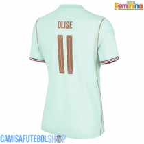 Camisa de time de futebol França Michael Olise #11 Replicas 2º Equipamento Feminina Mundo 2026 Manga Curta